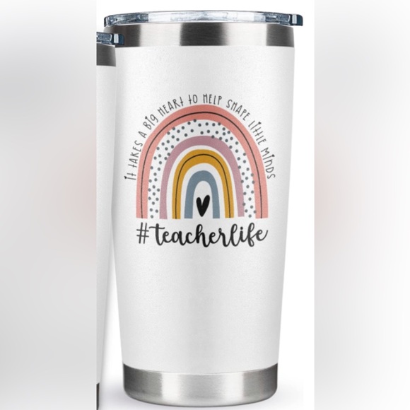 Teacher Stainless steel 20oz insulated tumbler - Picture 3 of 4